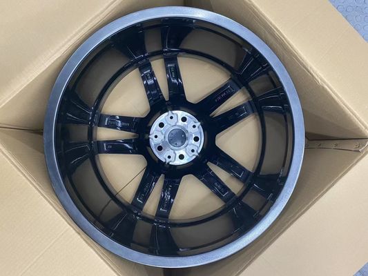 ET31 21 Inch Black Rims , 10.5J Alloy Rims For BMW Fit Tire 275 35 R21